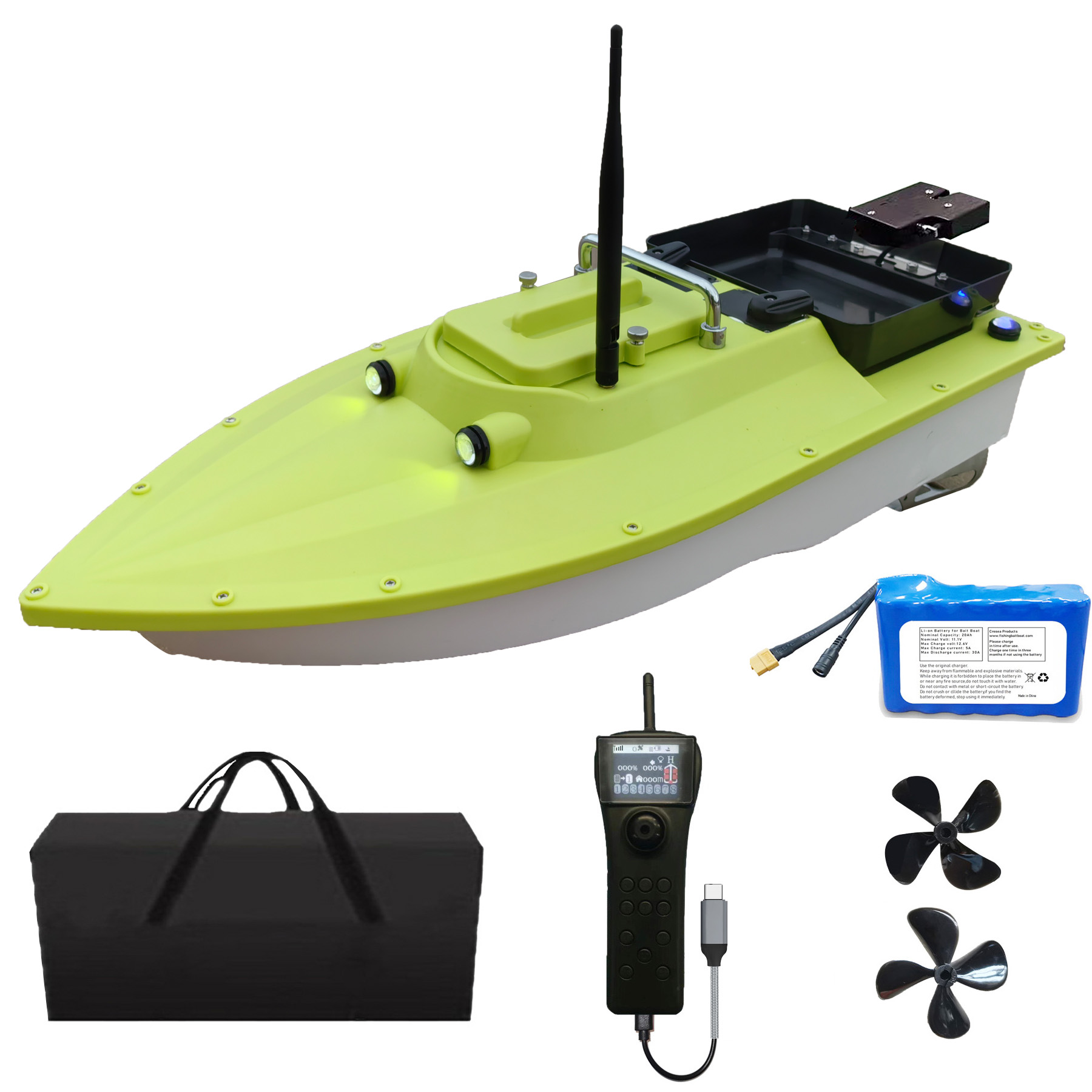 Fishing Boat Gps - S80 IP66 Waterproof Brushless Motor GPS