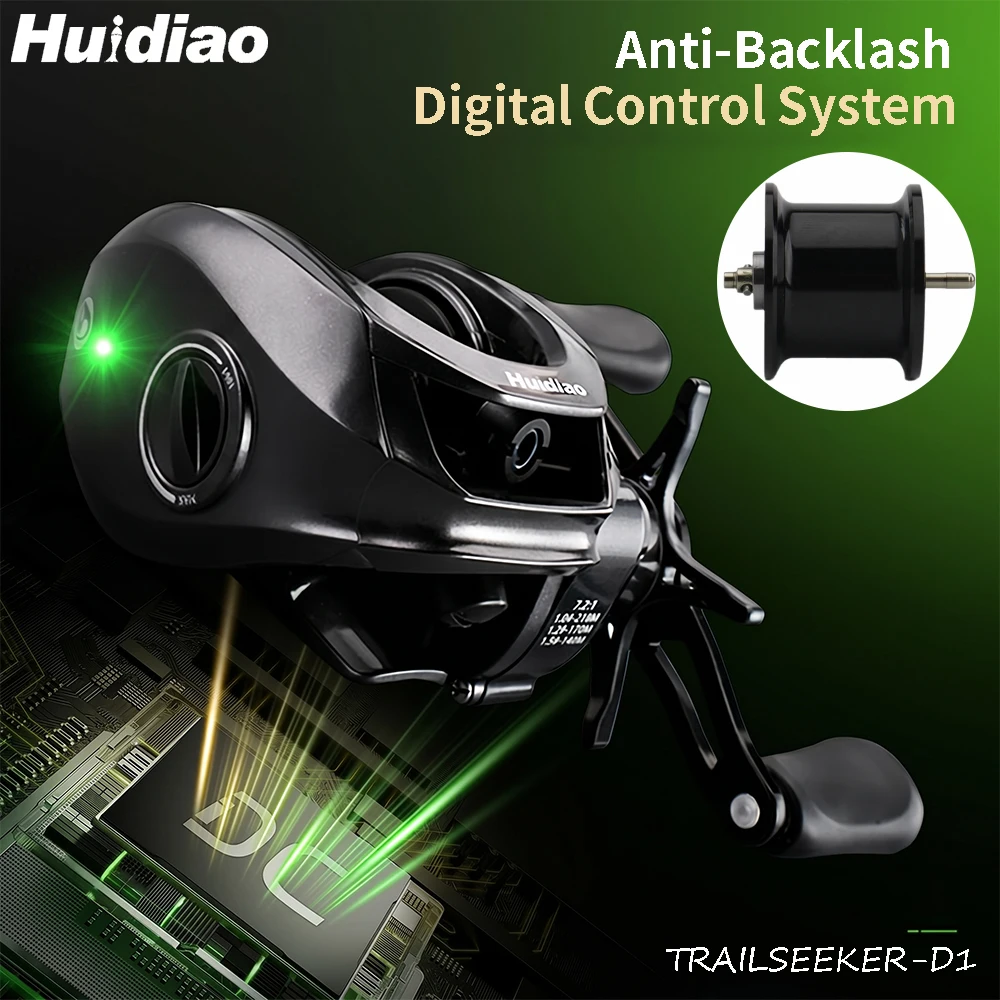 Huidiao TRAILSEEKER DC Baitcas - đánh giá và giá Kastking Reel Zephyr